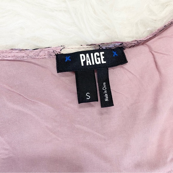 PAIGE Purple Floral Print Dress - Picture 5 of 6